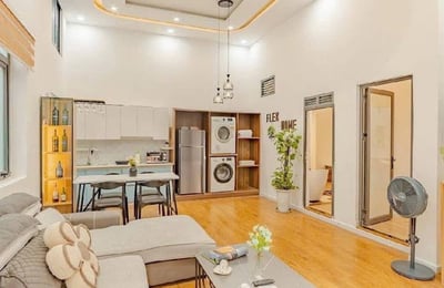 Miete eines modernen Hauses mit 2 Schlafzimmern im Stadtteil Dinh Thi Hoa, Son Tra, Da Nang, Vietnam